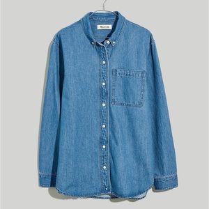 MADEWELL Cotton Denim Button Up